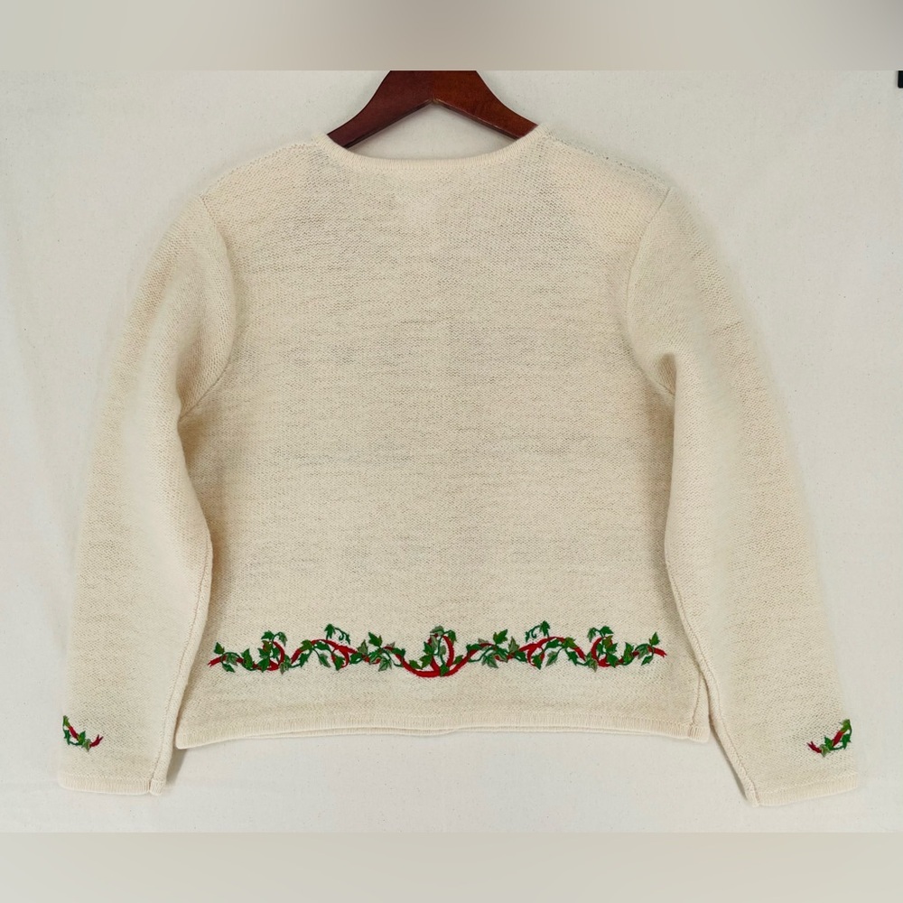 Vintage Susan Bristol Christmas Cardigan Sweater - Picture 3 of 7